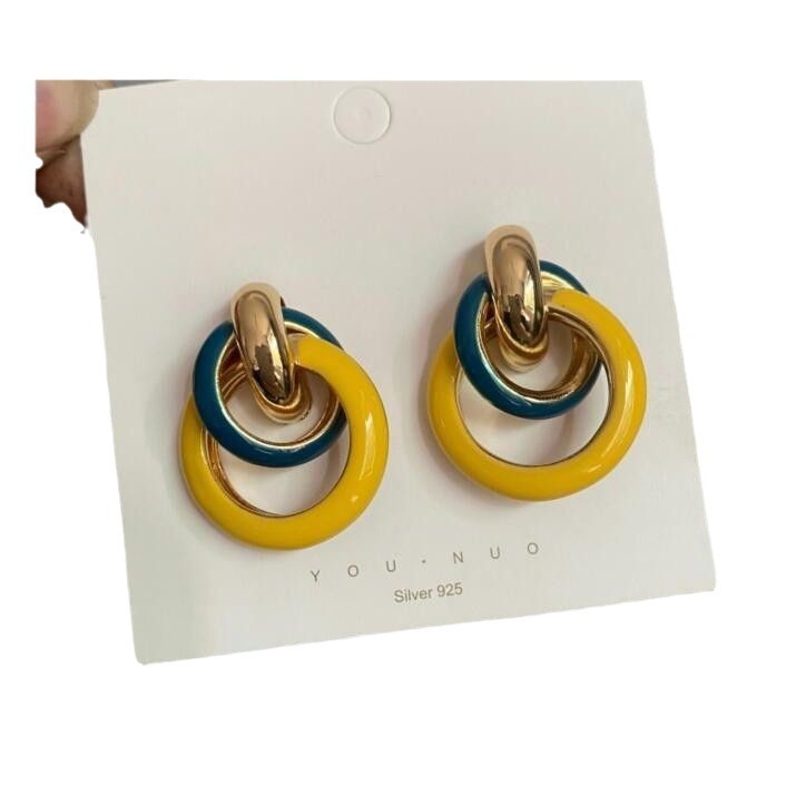 Women's Elegant Long Internet Famous Personalized Earrings