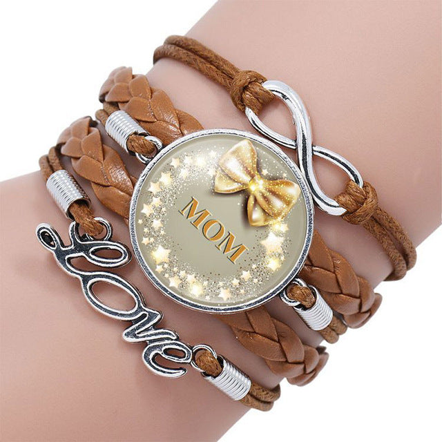 BEST MOM EVER bracelets/Bangle Fashion Mother Jewelry Gift