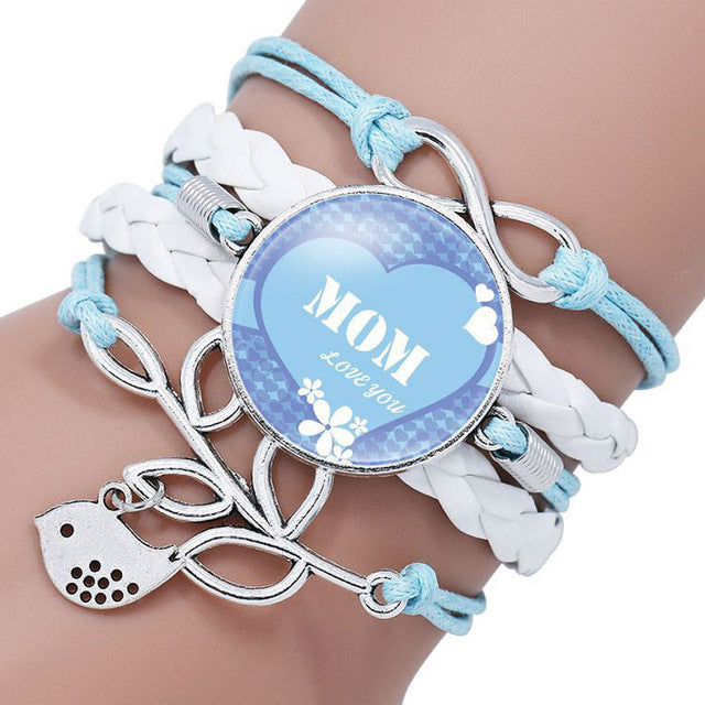 BEST MOM EVER bracelets/Bangle Fashion Mother Jewelry Gift
