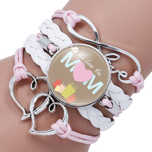 BEST MOM EVER bracelets/Bangle Fashion Mother Jewelry Gift