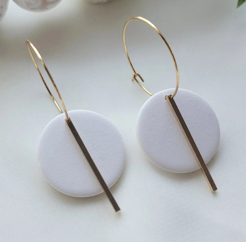 Long Strip Alloy Retro Sense Graceful And Fashionable Item Women's Ear Ring