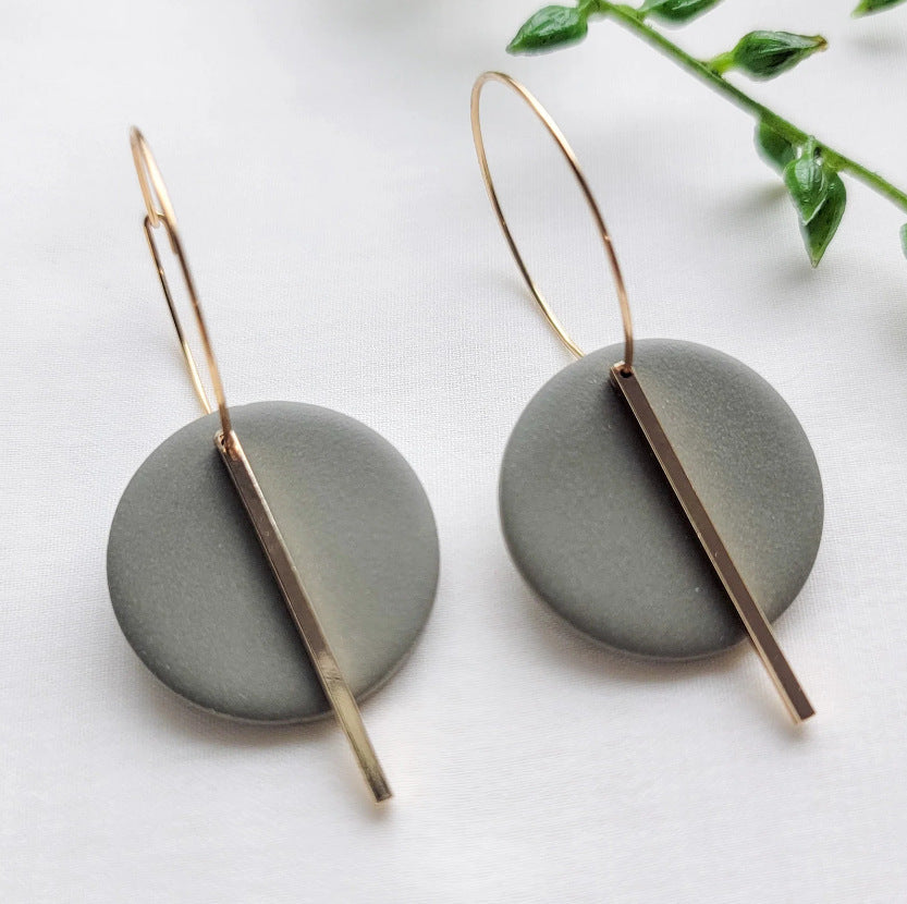 Long Strip Alloy Retro Sense Graceful And Fashionable Item Women's Ear Ring