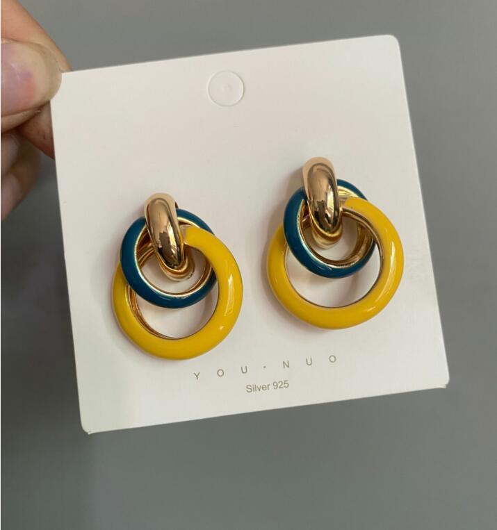 Women's Elegant Long Internet Famous Personalized Earrings