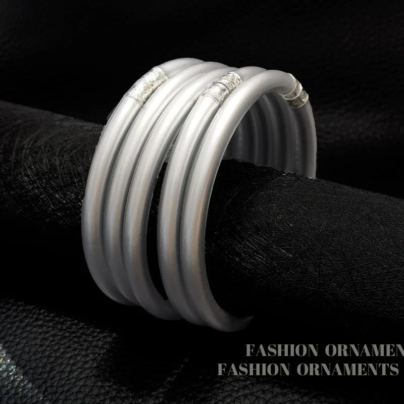 Silicone Soft Gilded Party Bangles