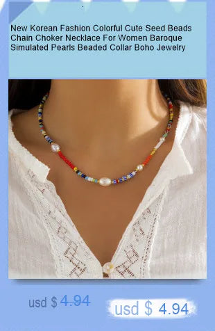 Bohemian Multi-Layered Beach Necklace