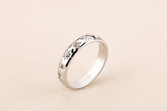 Shine Bright with the Solar Band Ring [Low stock]