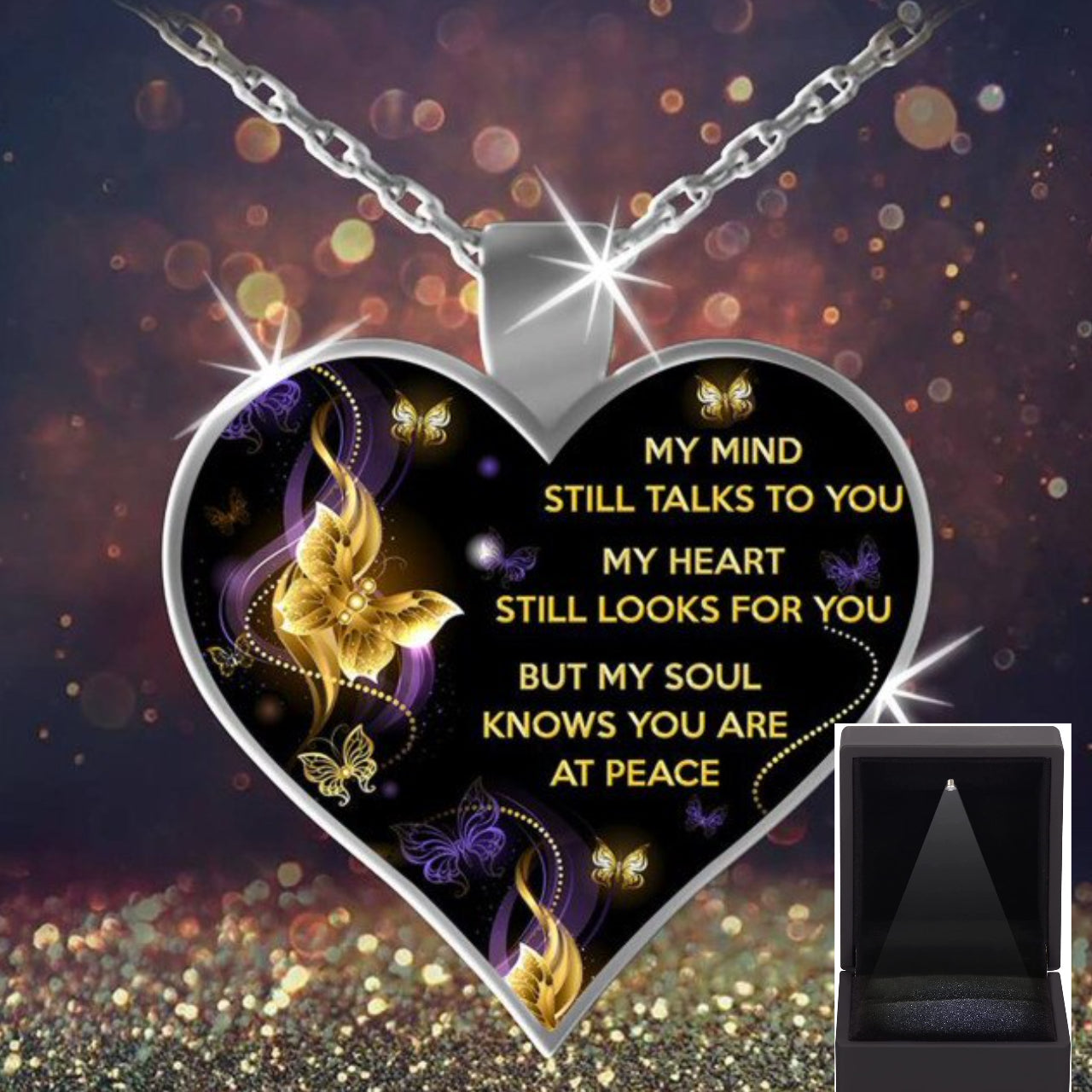 Special *Memories In My Heart* Necklace - Live relieved - Low Stock