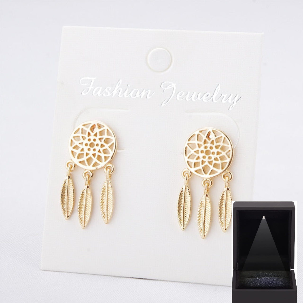 Dripping and Dreamy - Dreamcatcher Earrings