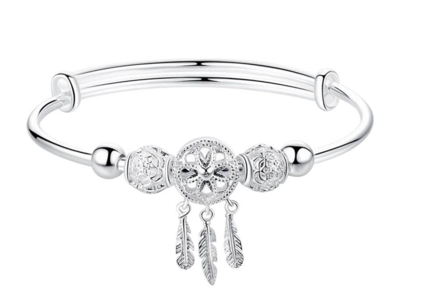 Heavenly dreams bracelet - The dreamcatcher charm bracelet - LOW STOCK