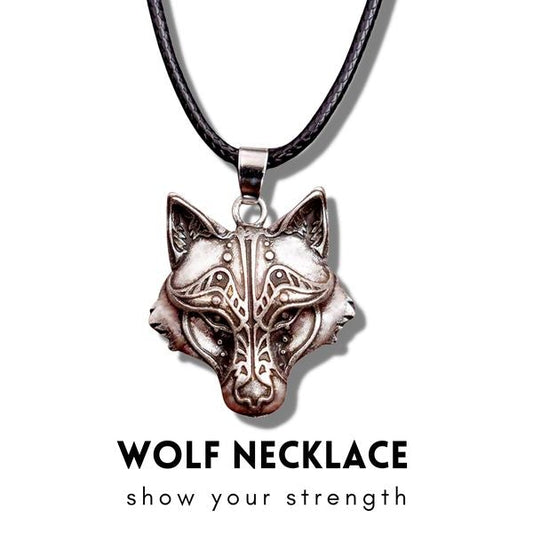 65% OFF CHRISTMAS SALE - "Alpha" Wolf Necklace [LOW STOCK]