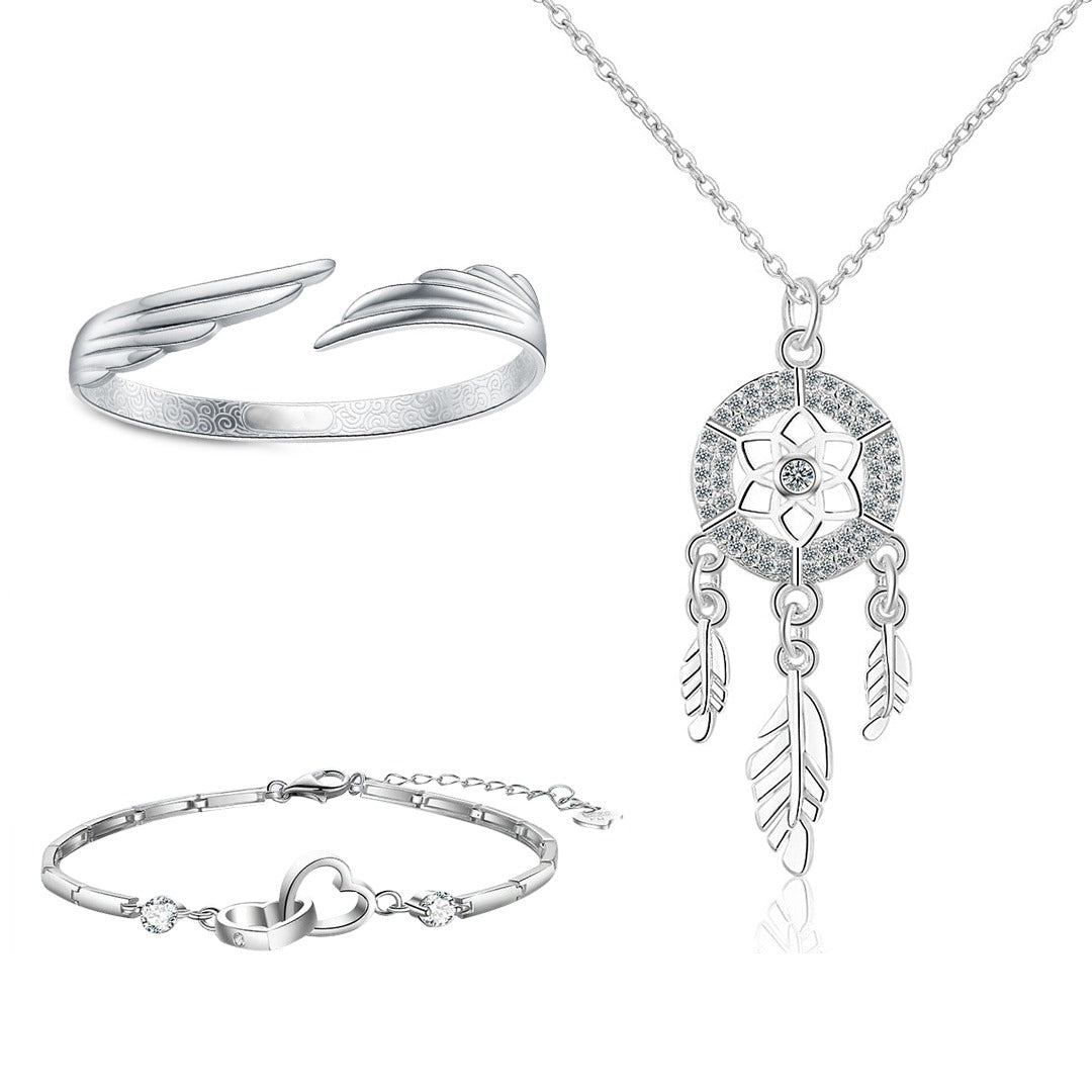 Bundle Buy 2 Bracelets get 1 Necklace free