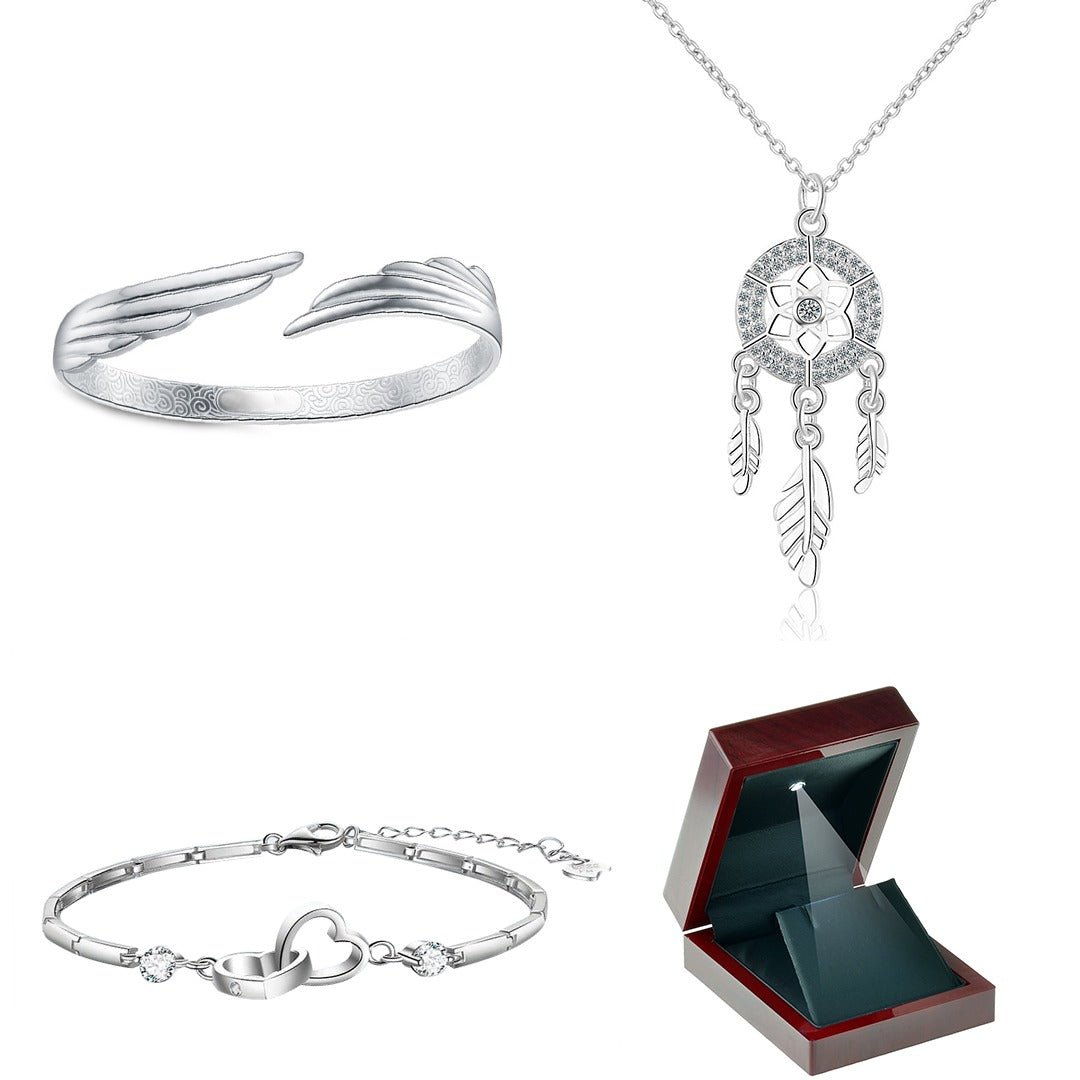 Bundle Buy 2 Bracelets get 1 Necklace free