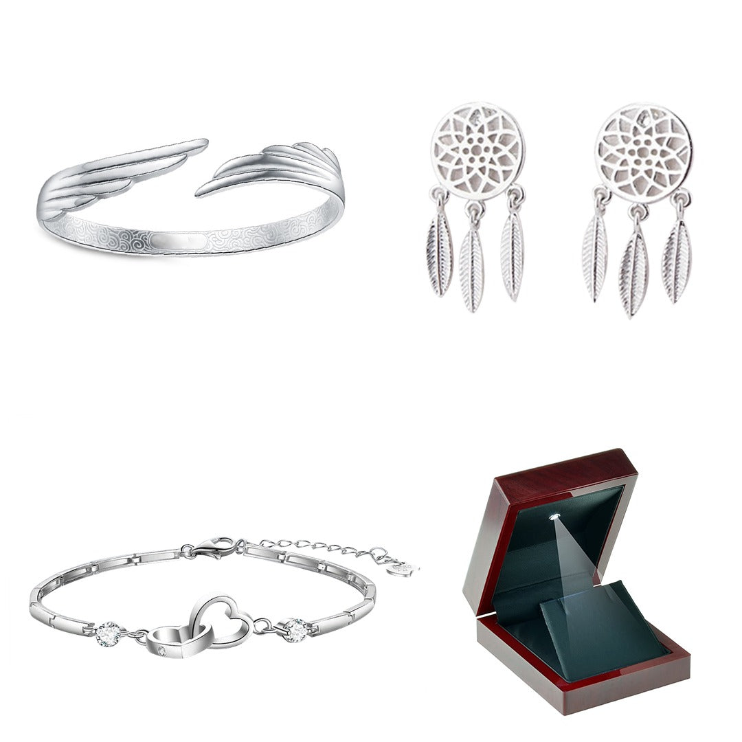 Bundle Buy 2 bracelets get Earring Pair free