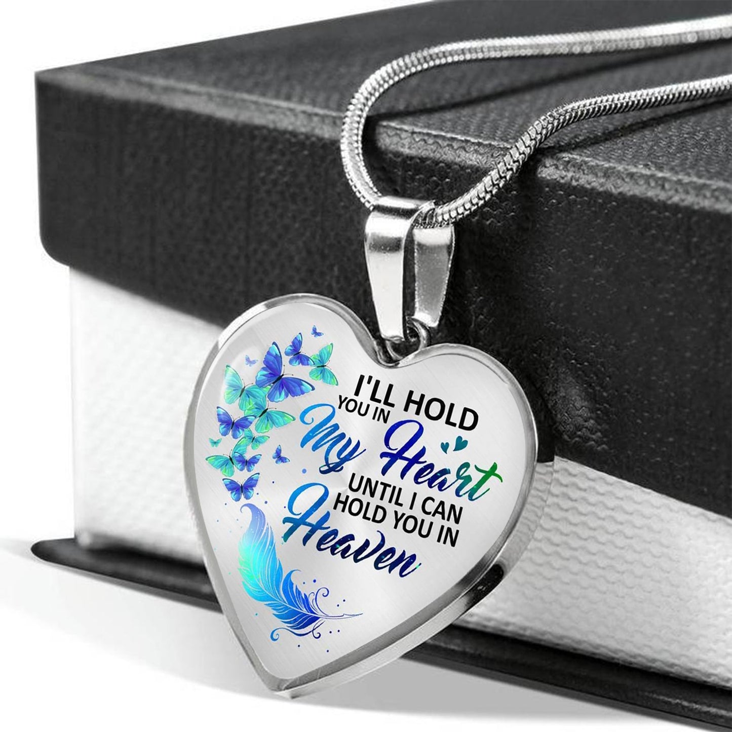 I Will Hold You In My Heart Memorial Necklace [LOW STOCK]