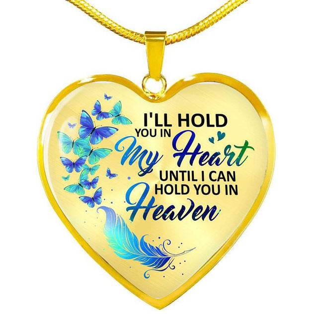 I Will Hold You In My Heart Memorial Necklace [LOW STOCK]