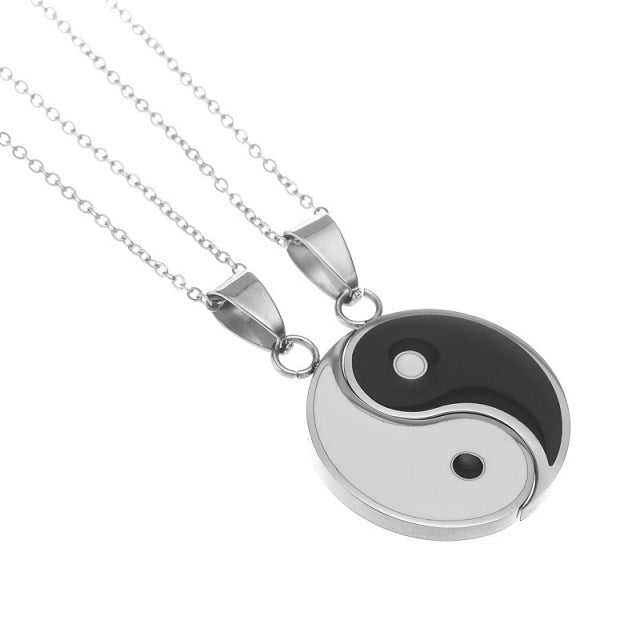 1 Pair Tai Chi Paired Pendant Couple Necklace [LOW STOCK]