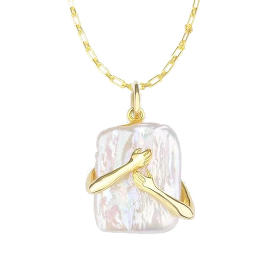 Couple Hugging Necklace [ALMOST SOLD OUT]