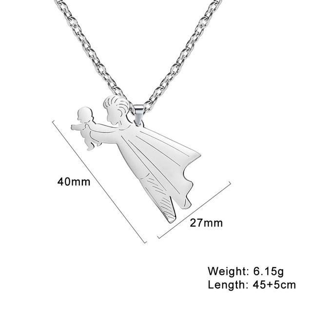 Baby Mother Pregnant Family Necklace