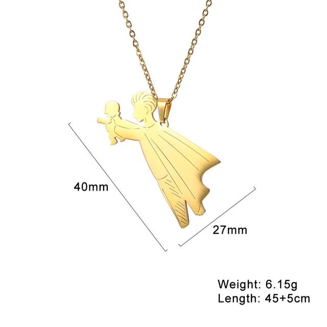 Baby Mother Pregnant Family Necklace