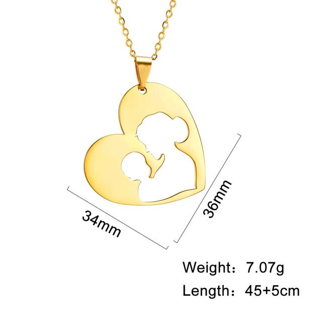 Baby Mother Pregnant Family Necklace