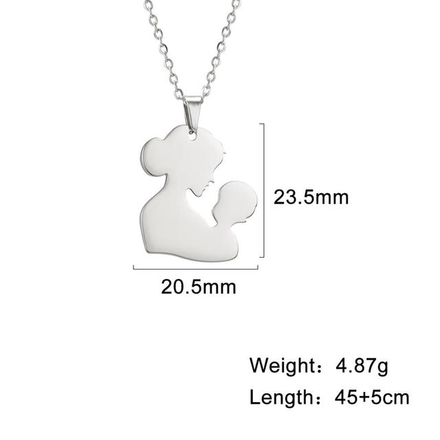 Baby Mother Pregnant Family Necklace