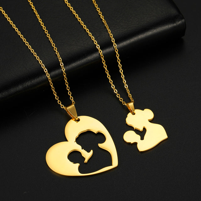 Baby Mother Pregnant Family Necklace