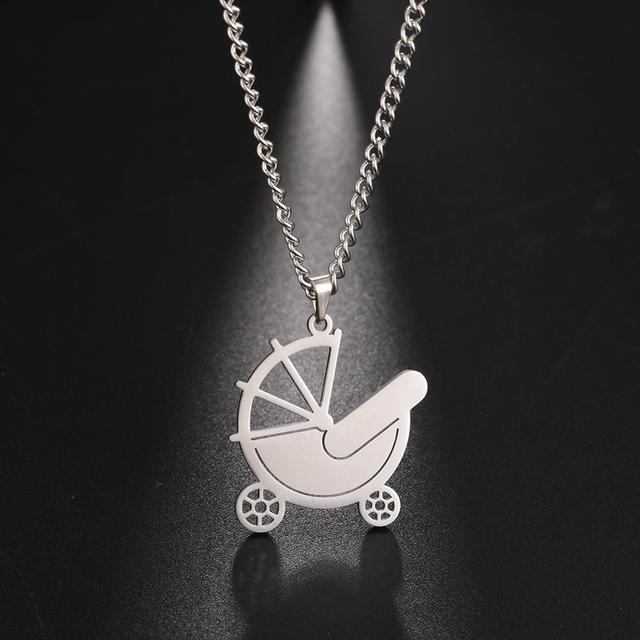 Baby Mother Pregnant Family Necklace